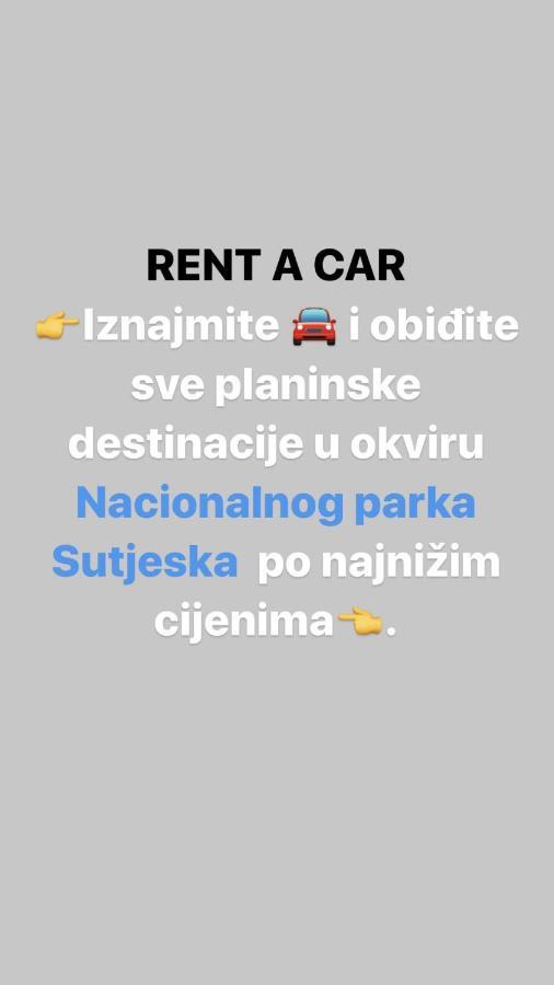 Apartmani Kosuta Tjentiste Luaran gambar